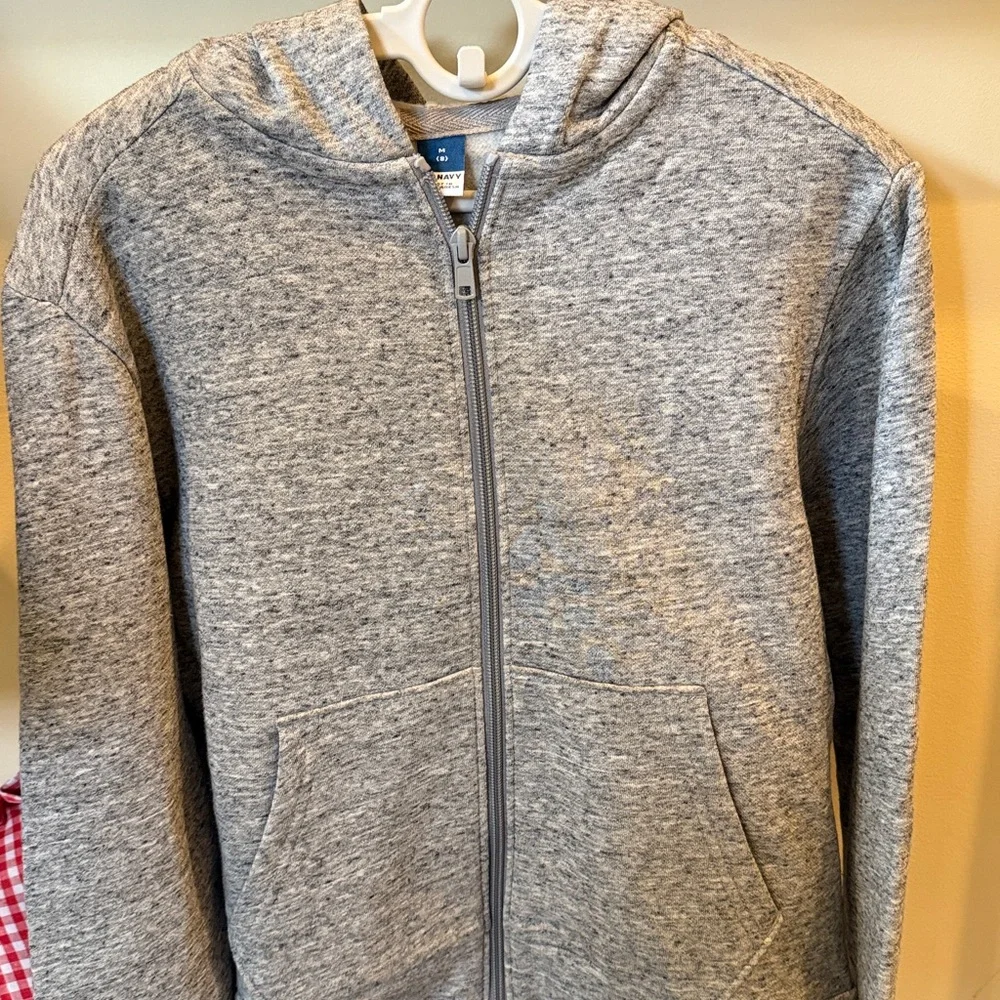 Old Navy Girls Full Zip Hoodie Jacket Size Medium NWOT